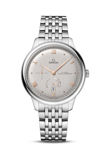 Omega De Ville Power Reserve Master Chronometer Stainless Steel / Silver / Bracelet